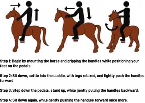 UFREE Ride on Unicorn, Unicorn Ride on Toy, Riding Unicorn, Plush Animal, Pink Unicorn for Kids, Ages 4-9