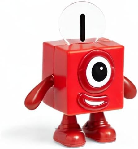 hand2mind Numberblocks Friends One to Five, Action Figure Set, Toy Figures & Playsets, Small Figurines for Kids, Counting Blocks, Numbers for Toddlers, Math Toys, Kids Birthday Gifts