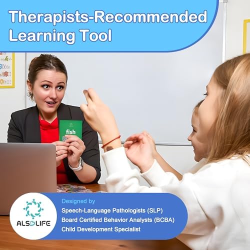 301 Noun Flash Cards for Toddlers, 4-Level Vocabulary Builder Real Life Picture Card for Speech Therapy and Toddler Learning, ABA Therapy Materials, Autism Learning Materials, ESL Teaching