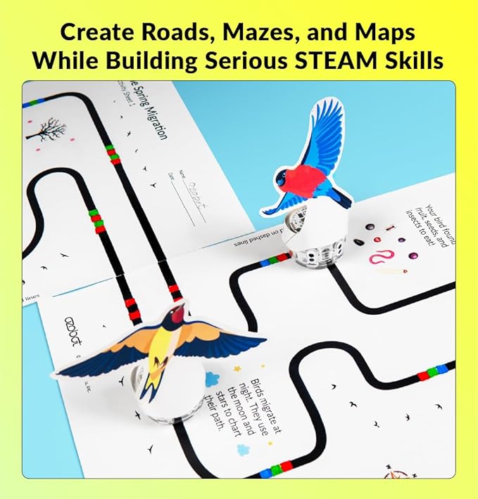 Ozobot Color Coding Markers, Color Variety for Creative STEM Education, Classroom & Home, Enhances Problem Solving & Critical Thinking Skills, Suitable for Ages 6+, Dual-Sided, 5 Pack