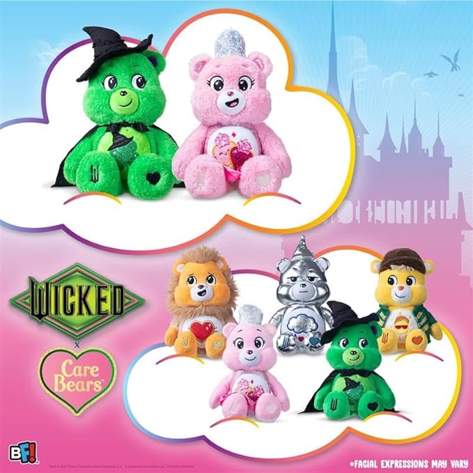 Care Bears - x Wicked Fun Size Plush - Love-a-Lot Bear as Glinda
