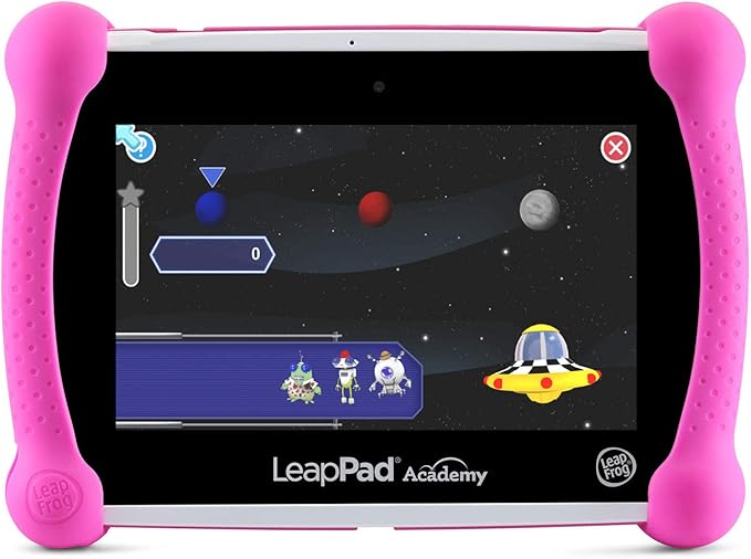 LeapFrog LeapPad Academy Kids’ Learning Tablet, Pink