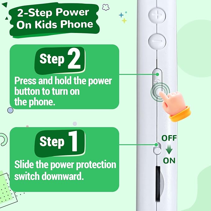 Lapare Kids Smart Phone Toy for Boys, 2.8" Touchscreen Cell Phone Toy with Dual Camera, Game, Music Player and More Learning APP, Perfect Christmas Birthday Gifts for Kids 3-10 Year Old (32GB)