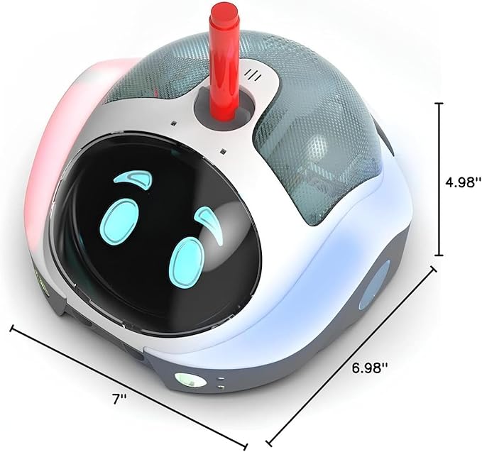 Loti-Bot Coding Robot with Viking Mat Bundle Pack - Programmable STEM Robots Educational STEAM Scratch Block-Based Programming Bot for Educators and Learners