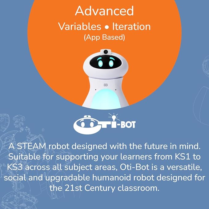 Generic TTS Programming Journey STEAM Programmable Robots Bundle - Glow & Go Bot, Bee-Bot, Blue-Bot, Tuff-Bot The Rugged Robot, Loti-Bot and Oti-Bot Coding Robots for Early Years to 12+ Years