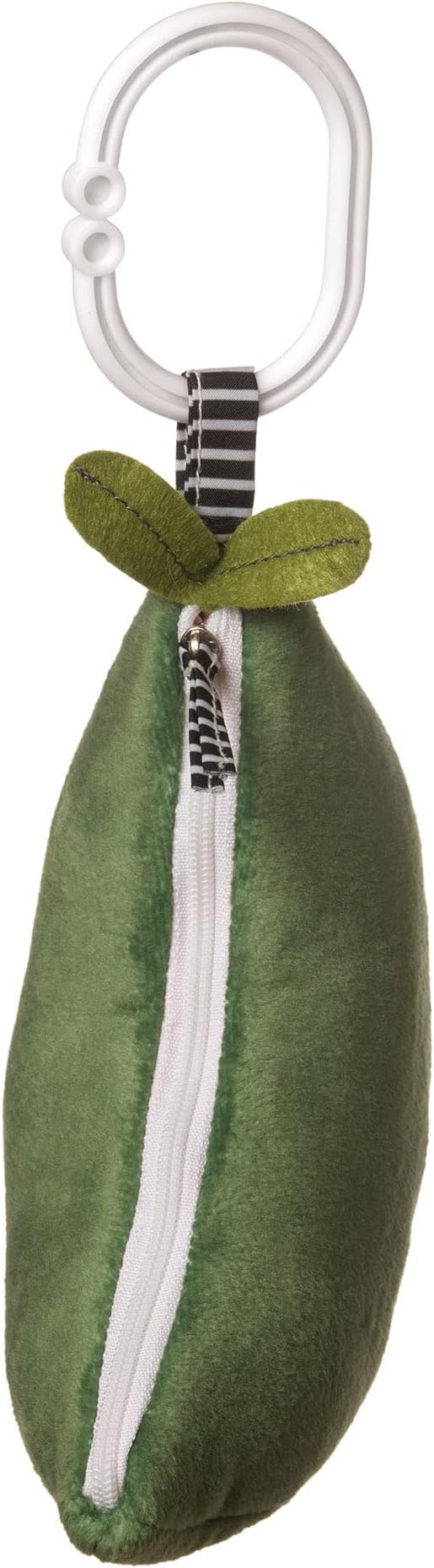 Manhattan Toy Farmer's Market Peas in A Pod Rattle, Squeaker & Travel Baby Toy