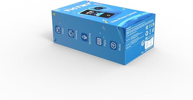 Kids Smart Phone Camera, Christmas Birthday Gifts for Toddler Boys Age 3-10, Kids Toys Dinosaur Cell Phone, Preschool Learning Educational Toys with Audio Books, Musics, Games 32G SD Card