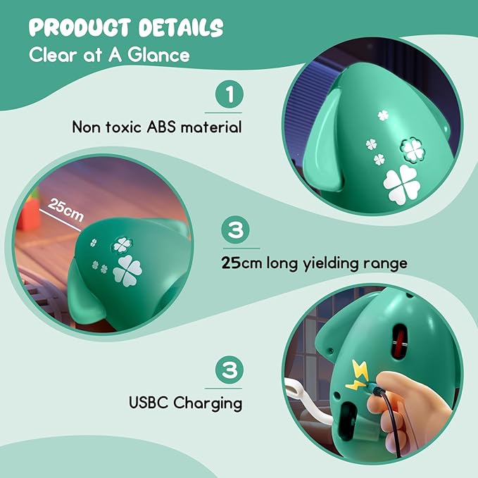 Dancing Octopus Baby Toy - Tummy Time Gift for Babies, Magic Music Dance Light, Infrared Automatic Obstacle Avoidance, Sensor Development Infant Toys Present for Toddler 3-8 Years Old Boy&Girl, Green