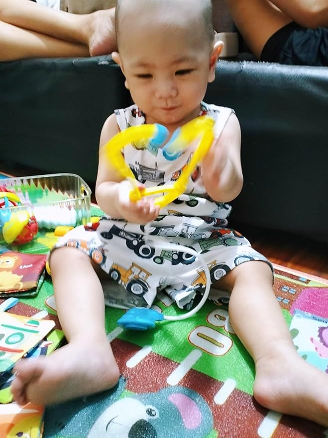 Toddler Doctor Kit - 12 Pieces & Carry Case - Dr Pretend Play Medical Toys, Kids Doctors Play Set for 3-5 6-8 Year Old Boy (Blue)