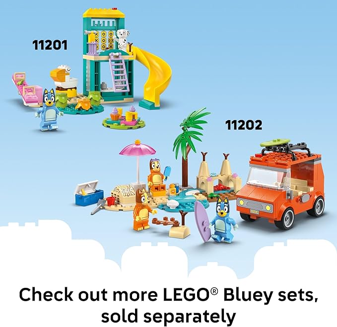 LEGO Bluey: Bluey’s Family House Building Toy - Pretend Play Toys & Figures Playset for Boys & Girls, Ages 4+ - with 5 Characters - Gift for Christmas - 11203