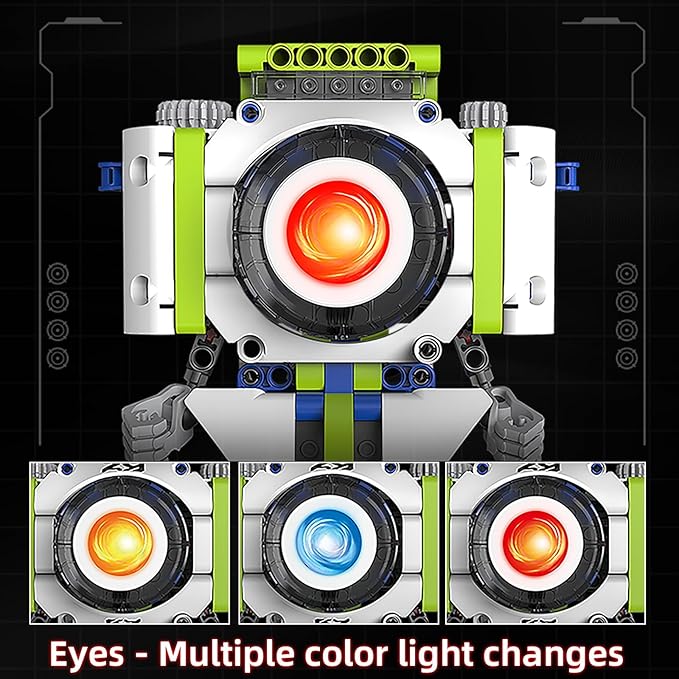 Robot Building Toys with Remote Control, STEM Christmas Birthday Gifts for Kids Boys Ages 8-13, 5 in 1 Science Kit Robotic Models with 337 Pieces