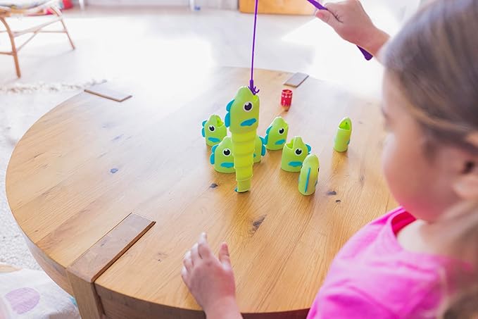 Educational Insights Reel Big Catch Game - Fishing Games for Kids, Toddler Fine Motor Games, Early Math Preschool Toys, Fun Family Activities and Learning Gifts for Boys & Girls Ages 3+