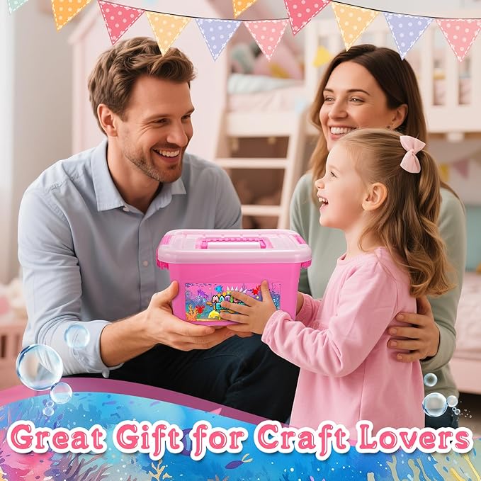 MDINGTD Magic Water Elf Toy Kit: DIY Squishy Toys Art Crafts Kits with 12 Gels and 12 Molds, Make Your Own Creative Toys Party Favors Christmas Birthday Gifts for Girls Ages 4-12