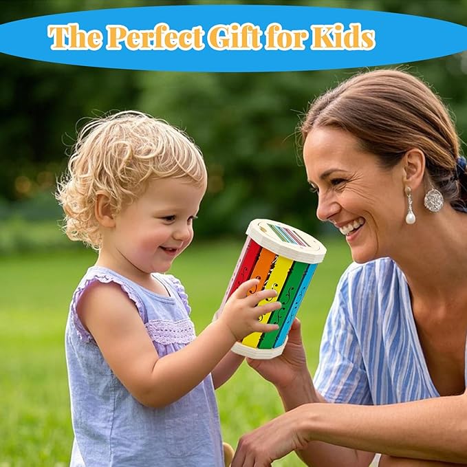 Montessori Wooden Stick Color Sorting Toys for 3 Year Old, Dual Play Educational Preschool Learning Fine Motor Skills Sensory Toys for Toddlers 3-5 Girl Boy Birthday Gifts (Rainbow Bucket)