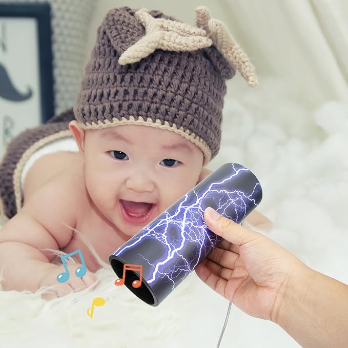 Milisten Spring Drum Simulation Percussion Stormy Tube Performance Prop Music Teaching Tool for Home Shop Party (Pack of 2)