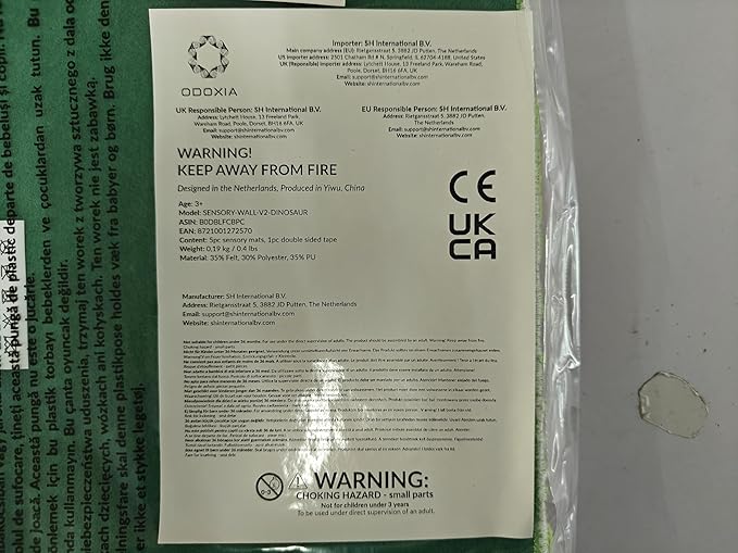 ODOXIA Sensory Wall Panel | Sequin Busy Board for Sensory Room and Daycare | Montessori Toys and Activity | Autism Mats and Squares for Toddlers and Kids