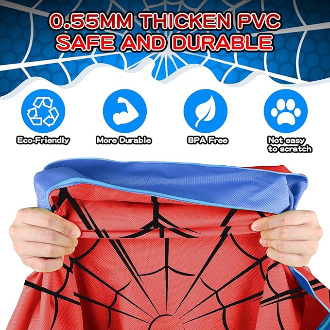 Non Slip Splash Pad for Kids and Dogs, 67'' Extra Large Splash Pad Outdoor Sprinkler for Kids, Dog Water Summer Toys Outdoor Toys for Toddlers 3-5 Ages 4-12