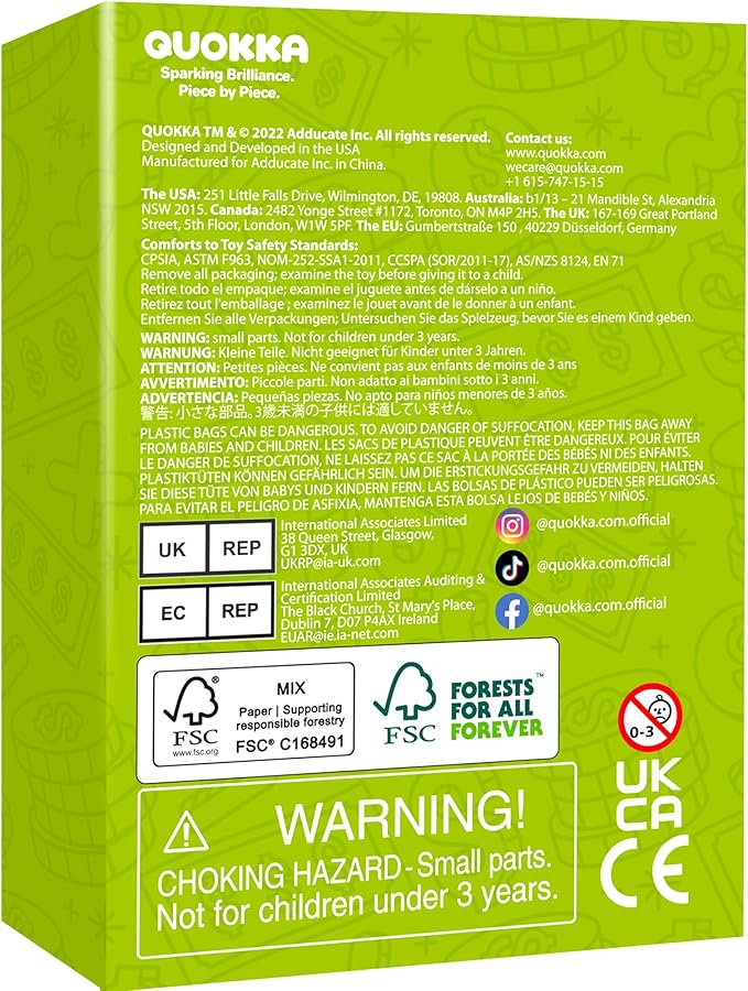 QUOKKA Financial Literacy Flash Cards for Teens – 110 Cards Teaching Kis About Money Management, Budgeting, Savings – Easy Money Games for Kids Ages 12+ – Fun Financial Literacy Games and Learning