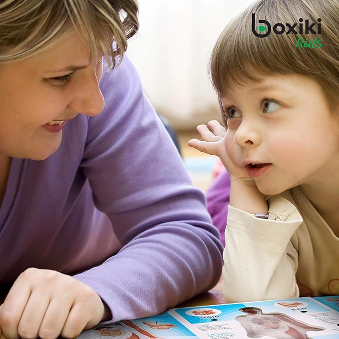 Human Body Book for Kids. Anatomy Guide for Kids with Illustrated and Voice Guide to Different Parts of Body. This Human Body Activity & Science Set Makes Learning Fun