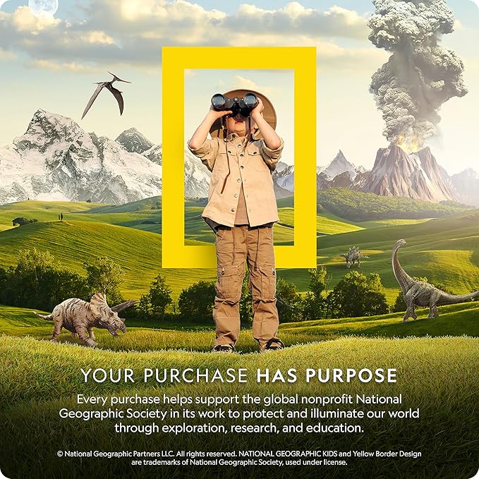 NATIONAL GEOGRAPHIC Mega Crystal Growing Kit for Kids- Grow 8 Crystals with Light-Up Stand, Science Gifts for Kids 8-12, Crystal Making Experiment, Science Kit for Girls and Boys