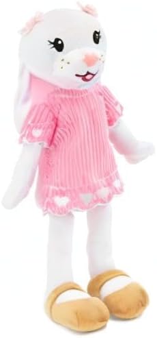 Plushible Soft Baby Doll, 18 Inch Bunny - Plush Rag Doll with 2 Clothing Sets, My First Plush Toy for Girls, Boys & Infants, Soft Baby Stuffed Toy, Adorable Companion for 1 Year Old & Up