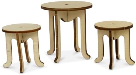 Mouse Mansion to Go – Ella's Ballet Room | DIY Dollhouse in a Suitcase with Wooden Furniture, Bedding & Ballet Accessories | Creative Craft Kit for Kids | Perfect for Travel & Sleepovers