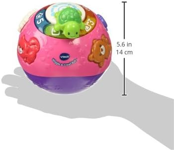 VTech Wiggle and Crawl Ball, Purple