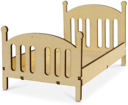 Mouse Mansion to Go – Ella's Ballet Room | DIY Dollhouse in a Suitcase with Wooden Furniture, Bedding & Ballet Accessories | Creative Craft Kit for Kids | Perfect for Travel & Sleepovers