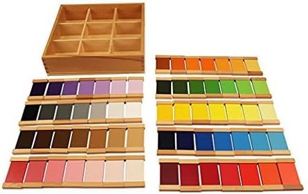 Adena Montessori Color Tablets(3rd Box) - Montessori Color Box Materials Sensorial Educational Tools