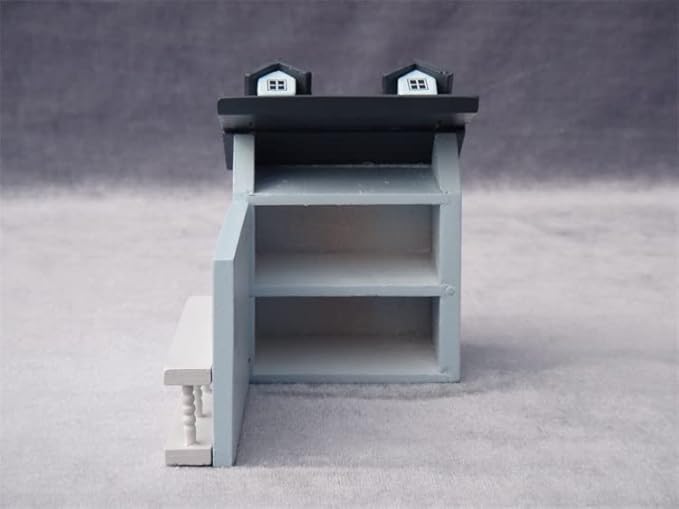 AirAds Dollhouse Miniature Wooden House (Price Each) (Pink)