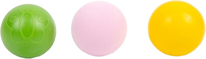 Adena Montessori Wooden Toy for 6-12 Month Baby 3 Balls,Sorting and Stacking Colorful Learning Education Toy for Toddler Kid 1-2 Year Old, Preschool Developmental Girl and Boy Gift