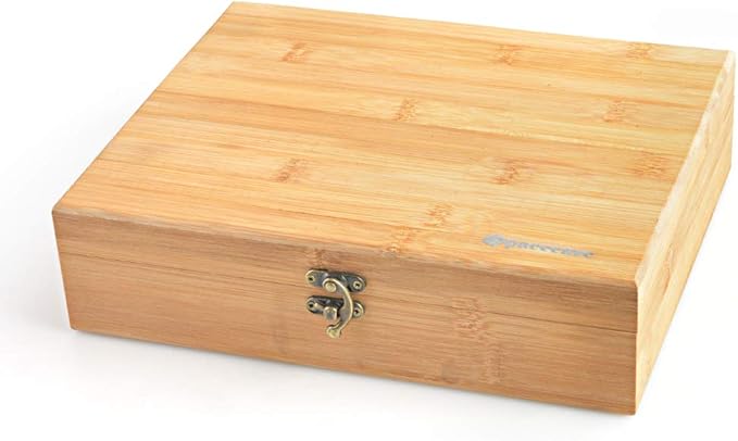 SPACECARE Magnetic Zen Sand Garden with 1.5 Lbs Iron Fillings, 4 Magnets and 3 Tools, Wooden Box Toy for Science, Stress Relief, Creativity and Children Education