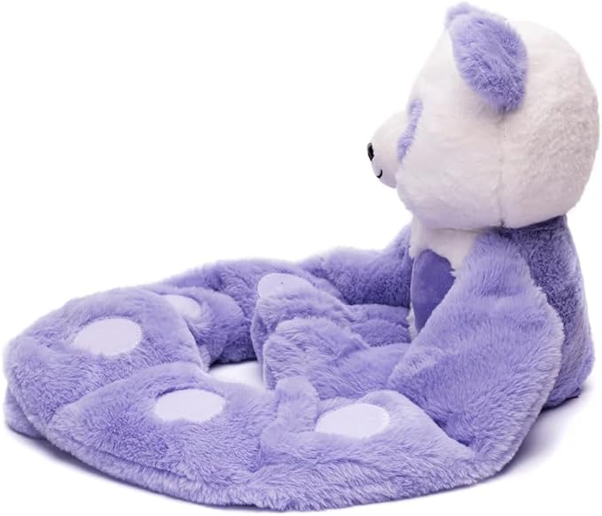 Plushland Original 5lbs Weighted Stuffed Animals Plush Toys with Long Arms, Giant Plushies Pillow Hugging Toy Gifts with Bean Bag for Kids and Adults (Panda)