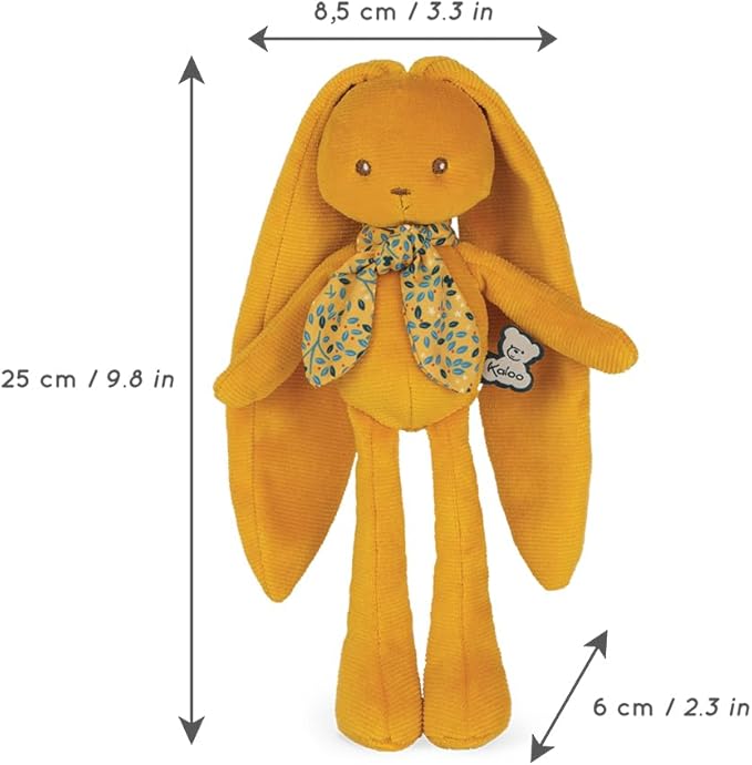 Kaloo - Lapinoo My First Friend Corduroy Rabbit 10 for Babies - Machine Washable Convenience - Heirloom-Quality Design - Safe and Textured for Exploration
