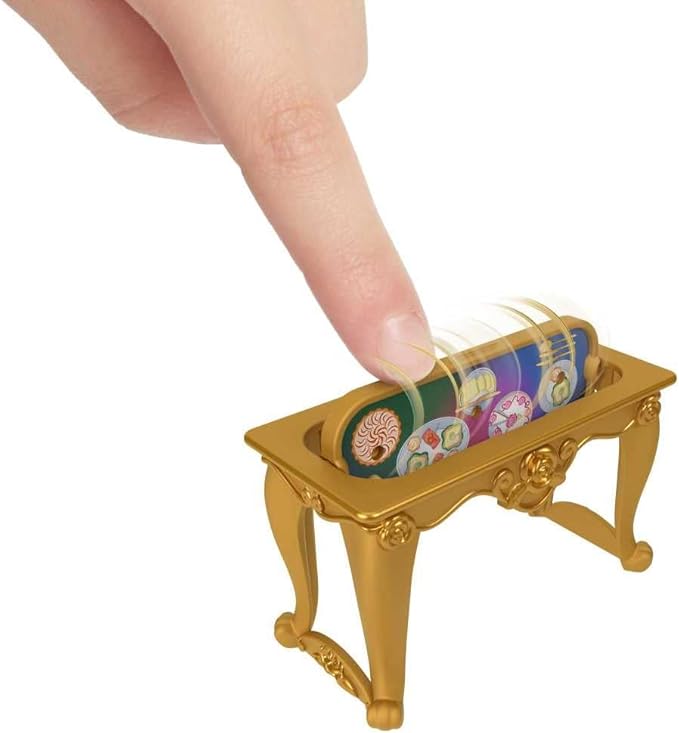 Mattel Disney Princess Toys, Storytime Stackers Belle's Castle, Stackable Doll House with Small Doll & 9 Pieces, Inspired by The Disney Movie