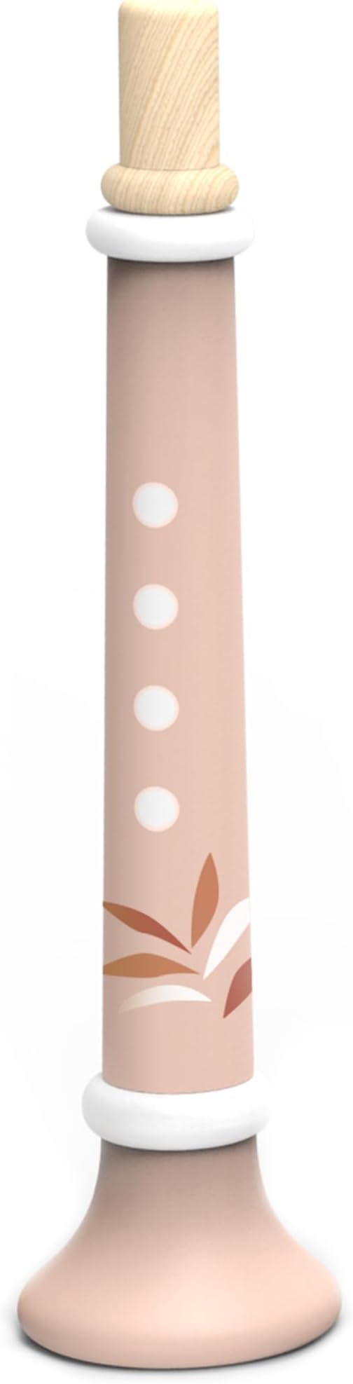 SPEEDY MONKEY Kids Wooden Trumpet for Kids | FSC Certified Piccolo Flute Musical Toy for Toddlers, Bugle Speaker Trumpet for Girls, Boys | Pretend Play Percussion Instruments (Color May Vary)