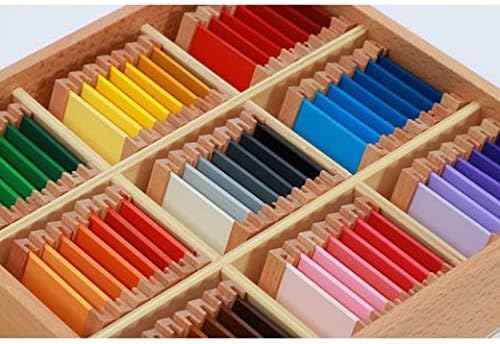 Adena Montessori Color Tablets(3rd Box) - Montessori Color Box Materials Sensorial Educational Tools