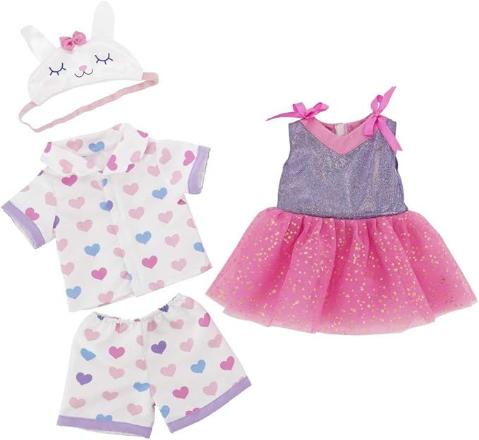 Plushible Soft Baby Doll Unicorn, 18 Inch - Plush Rag Doll with 2 Clothing Sets, My First Plush for Girls, Babies & Infants, Soft Baby Stuffed Toy, Adorable Companion for Age 1+