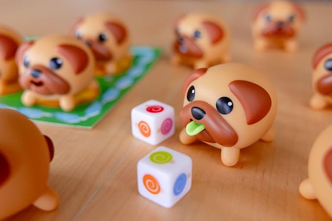 Tongues Out! The Squishy, Squeezy Preschool and Children Game - Educational Puppy Fidget Memory Color Matching Fun by Blue Orange Games - 2-4 Players for Ages 4+
