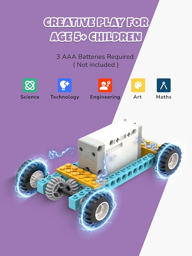 STEM Toys for Age 6+ Kids, 50 in 1 Science Kits for 6 7 8 Year Old Boy, Educational Building Toy for 6-8 8-12 Boys Girls Christmas Birthday Gift, Creative Learning Engineering Game