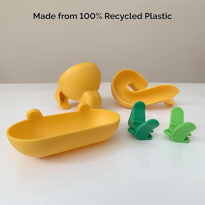 Oribel VertiPlay Magnetic Marble Run | Builder Set STEM Toy | Creative Free Play Construction Kit for Kids | Works on Fridges, Lockers & Metal Surfaces | Builder Set (75) (Dino Quest)