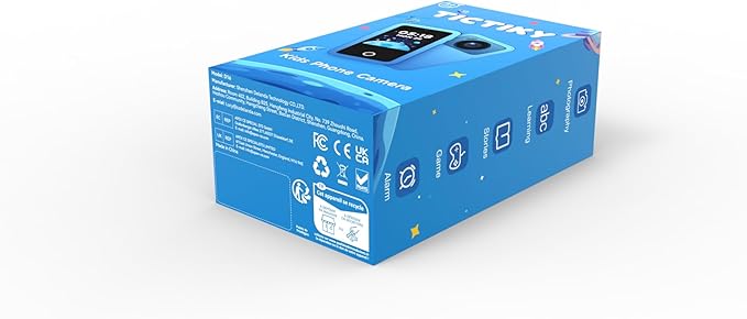 Kids Smart Phone Camera, Christmas Birthday Gifts for Toddler Boys Age 3-10, Kids Toys Dinosaur Cell Phone, Preschool Learning Educational Toys with Audio Books, Musics, Games 32G SD Card