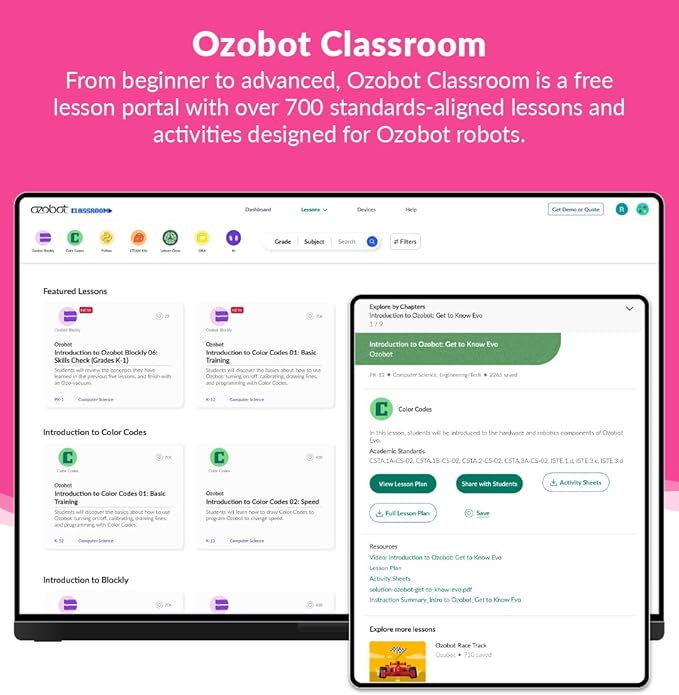 Ozobot Color Code Magnets Speed Kit, Interactive Coding Learning Tool for Kids Ages 3+, Enhances Logic & Problem Solving Skills, 18 Tiles, Evo & Color Codes Magnets Base Kit Required Not Included