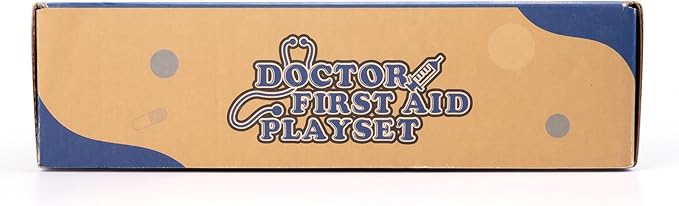 Doctor Kit for Kids, 35 Pcs Kids Doctor Kit for Toddlers 3-5 with Medical Storage Bag & Real Stethoscope, Pretend Play Doctor Set for Fun Role Playing Game