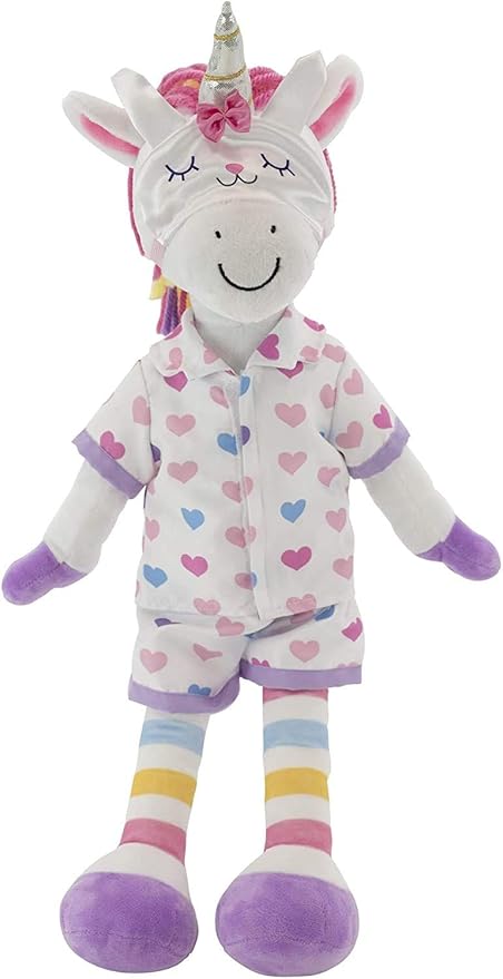 Plushible Soft Baby Doll Unicorn, 18 Inch - Plush Rag Doll with 2 Clothing Sets, My First Plush for Girls, Babies & Infants, Soft Baby Stuffed Toy, Adorable Companion for Age 1+