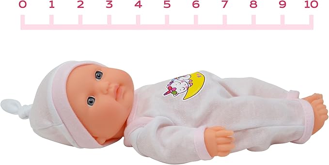 10" Baby Doll Doctor Set for Kids- Toy Nurse Kit for Toddler, Little Girl – Playset Pack with Checkup Accessories & Newborn Doll in Unicorn Hospital Clothes – Cute, Fun Healthcare Dolly for Children