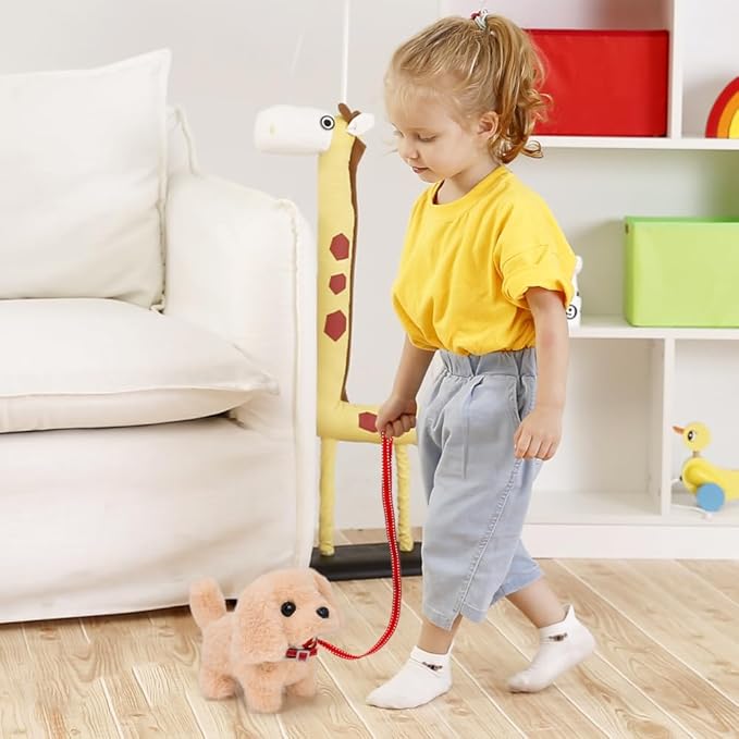 G.C 22Pcs Dog Toys for Kids Doctor Kit, Walking Barking Electronic Interactive Stuffed Dog Vet Kit Costume Pretend Play Puppy Pet Care Veterinarian Playset, Gifts for Kids Girls 3 4 5 6+ Year Old