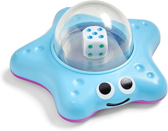hand2mind Sea Animals Dice Poppers, Math Dice Popper, Game Replacement Dice Roller, Dice Games for Kids, Board Game Accessories, Family Game Night, Kids Travel Activity, Fun Classroom Games (Set of 2)