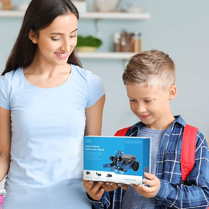 Makeblock Smart World 3-in-1 Add-on Pack for mBot2 Programmable Robot Car Toy