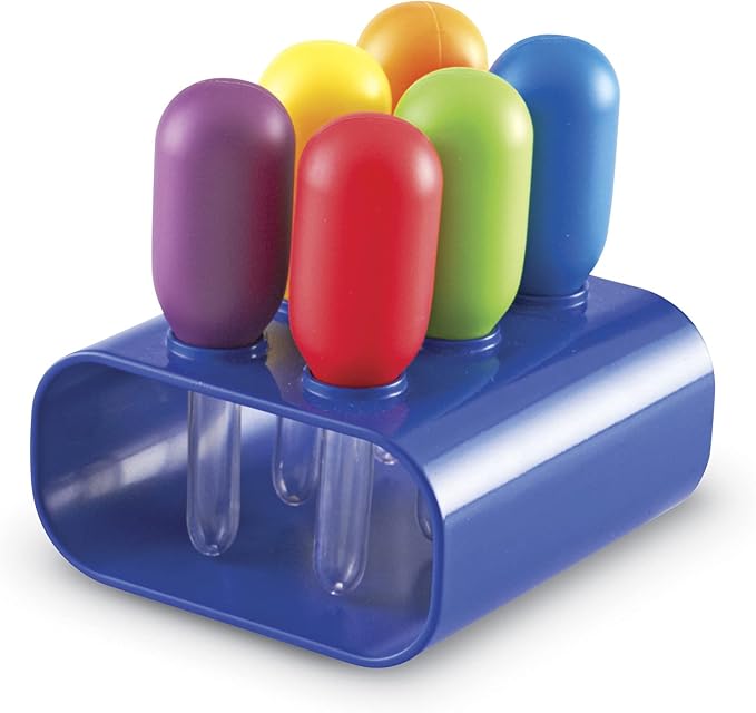 Learning Resources Jumbo Eyedroppers - Science Experiments for Kids , Sensory Water Table Toys, Toddler Tools, Preschool STEM, Fine Motor Activities, Classroom Must Haves, Craft Materials